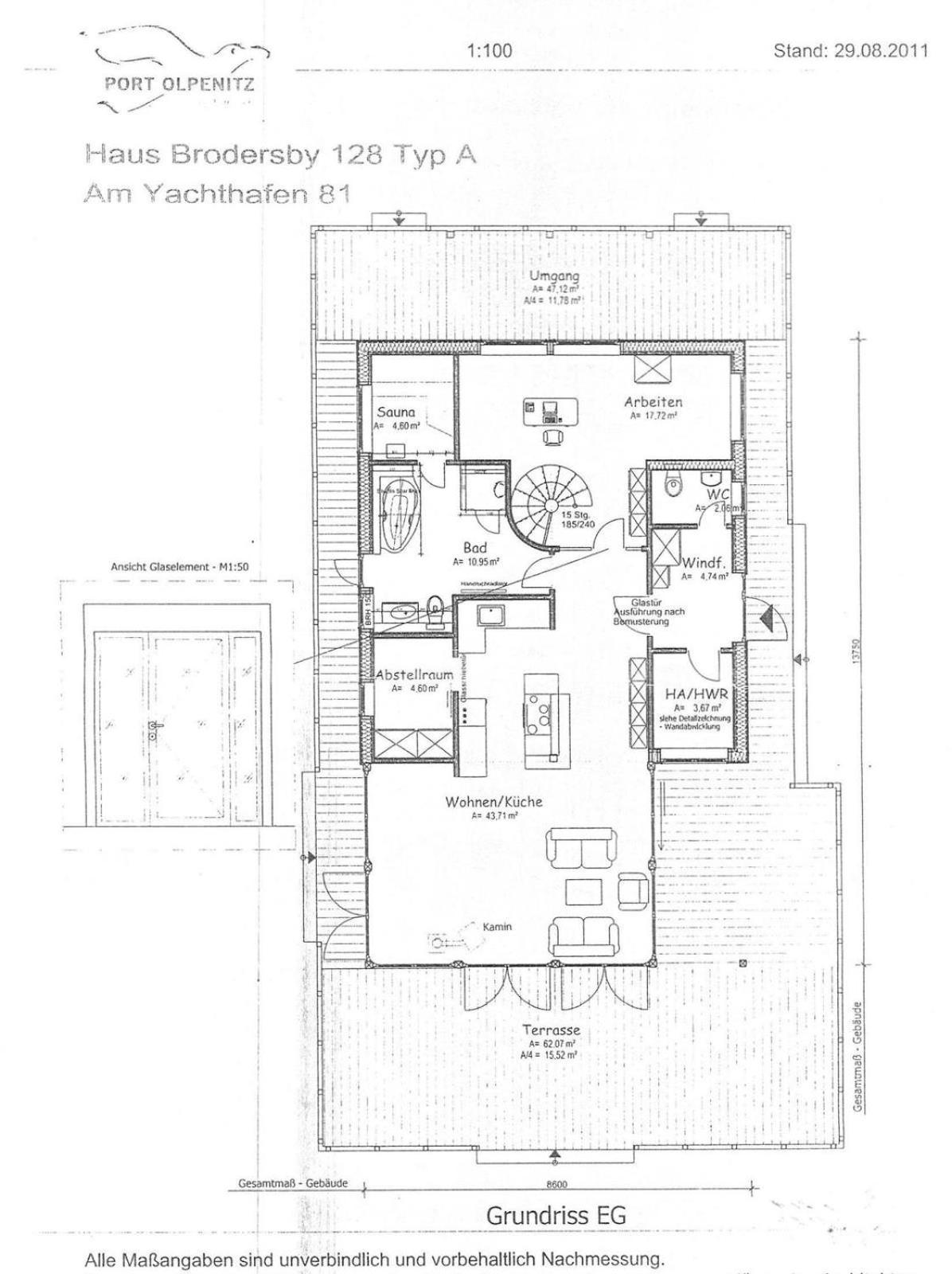 Villa Thor's Schleilounge Olpenitz Esterno foto